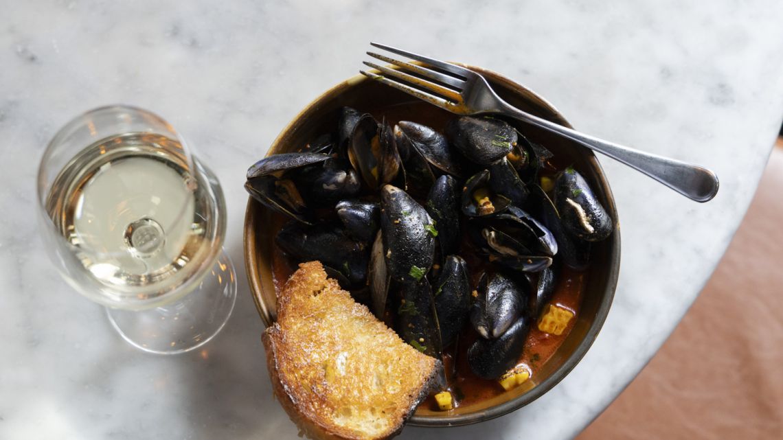 Killary Fjord Mussels at Pichet