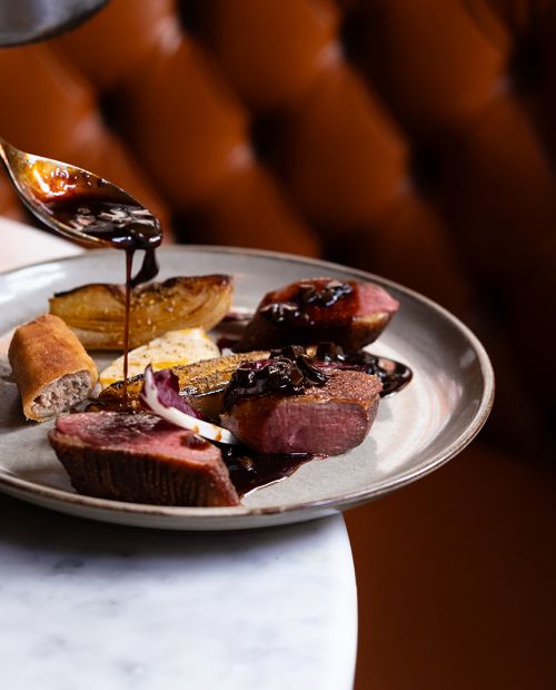 &Aacute; la Carte Dinner Menu