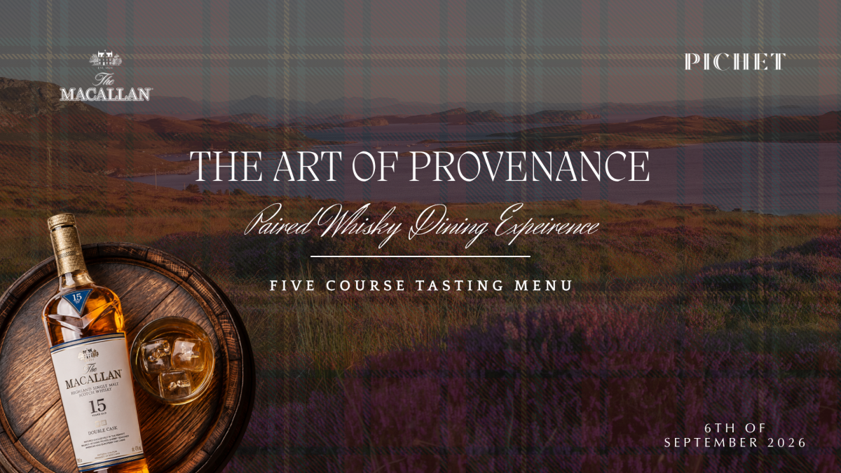 The Art of Provenance – An Evening of Food, Whisky and Craftsmanship